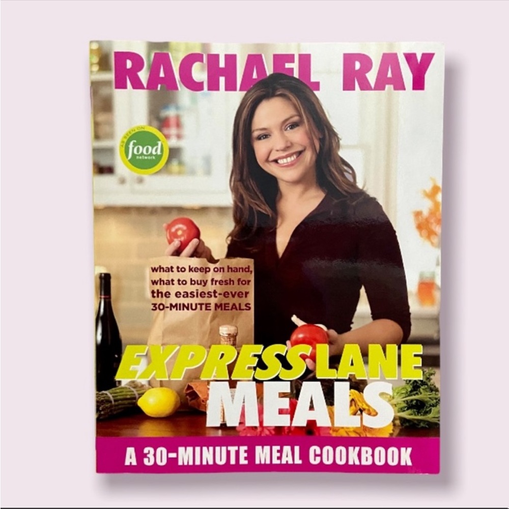 🌸3/$25 RACHAEL RAY Express Lane Meals, A 30-Minute Meals Cookbook